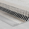 4' x 6' Beige Striped Area Rug