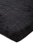 4' x 6' Black Shag Tufted Handmade Area Rug