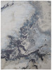 4' x 6' Blue Abstract Area Rug