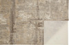4' x 6' Tan Ivory & Brown Abstract Area Rug
