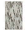 4' x 6' Gray Geometric Area Rug