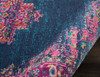 4' x 6' Blue Power Loom Area Rug