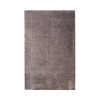 4' x 6' Taupe Shag Stain Resistant Area Rug