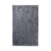 4' x 6' Grey Shag Stain Resistant Area Rug