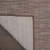 4' x 6' Brown Power Loom Area Rug