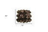 5' x 6' Chocolate Wool Sheepskin Handmade Area Rug