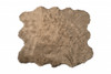 5' x 6' Tan Faux Sheepskin Non Skid Area Rug