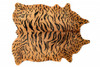 5' x 7' Natural Brown and Black Cowhide Animal Print Handmade Area Rug