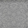 5' x 7' Grey Floral Vines Wool Indoor Area Rug