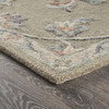 5' x 7' Gray Wool Hand Tufted Area Rug