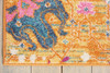 5' x 7' Sunset Floral Power Loom Area Rug