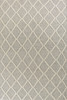 5' x 7' Wool Grey Area Rug