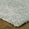5' x 7' Modern Shaggy Soft Gray Indoor Area Rug