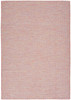 5' x 7' Dark Red Power Loom Area Rug