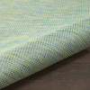 5' x 7' Blue Power Loom Area Rug