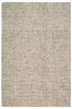 5' x 8' Tan Wool Hand Loomed Area Rug