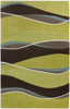 5' x 8' Wool Lime or Mocha Area Rug