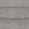 5' x 8' Silver Wool Striped Hand Knotted Area Rug