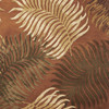 5' x 8' Wool Rust Area Rug