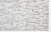 5' x 8' Gray Taupe and Silver Abstract Tufted Handmade Area Rug