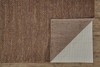 5' x 8' Brown and Gray Hand Woven Area Rug