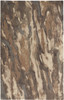 5' x 8' Brown Gray and Tan Wool Abstract Tufted Handmade Stain Resistant Area Rug
