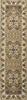 5' x 8' Beige Ivory Machine Woven Floral Medallion Indoor Area Rug