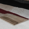 5' x 8' Brown Abstract Area Rug