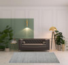 5' x 8' Gray Hand Woven Rectangle Area Rug