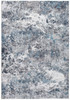 5' x 8' Gray Blue Abstract Gala x y Area Rug