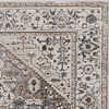 5' x 8' Grey Vintage Traditional Indoor Area Rug