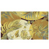 5' x 8' Wool Coral or Ivory Area Rug
