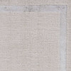 5' x 8' Ivory Silver Machine Woven Bordered Indoor Area Rug