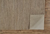 5' x 8' Tan and Gray Hand Woven Area Rug