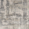 5' x 8' Natural Abstract Brushstrokes Indoor Area Rug