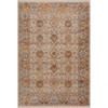 5' x 8' Ivory Oriental Area Rug