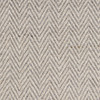 5' x 8' Oatmeal Beige Hand Woven Houndstooth Indoor Area Rug