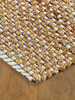 5' x 8' Natural Dhurrie Hand Woven Jute Area Rug