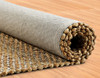 5' x 8' Natural Dhurrie Hand Woven Jute Area Rug
