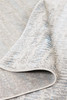 5' x 8' Blue Gray and Ivory Abstract Stain Resistant Area Rug