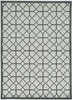 5' x 8' Ivory or Grey Geometric Tiles Area Rug
