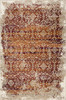 5' x 8' Rust Oriental Dhurrie Area Rug