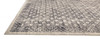5' x 8' Ivory Black and Taupe Abstract Stain Resistant Area Rug