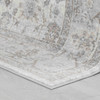 5' x 8' Grey Oriental Area Rug