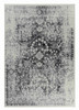 5' x 8' Black Oriental Area Rug