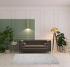 5' x 8' White Shag Tufted Handmade Area Rug