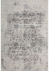 5' x 8' Beige Oriental Distressed Stain Resistant Area Rug