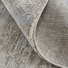 5' x 8' Ivory Gray and Tan Abstract Power Loom Distressed Stain Resistant Area Rug