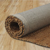 5' x 8' Beige Hand Woven Non Skid Area Rug