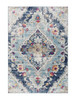 5' x 8' Blue Oriental Dhurrie Area Rug